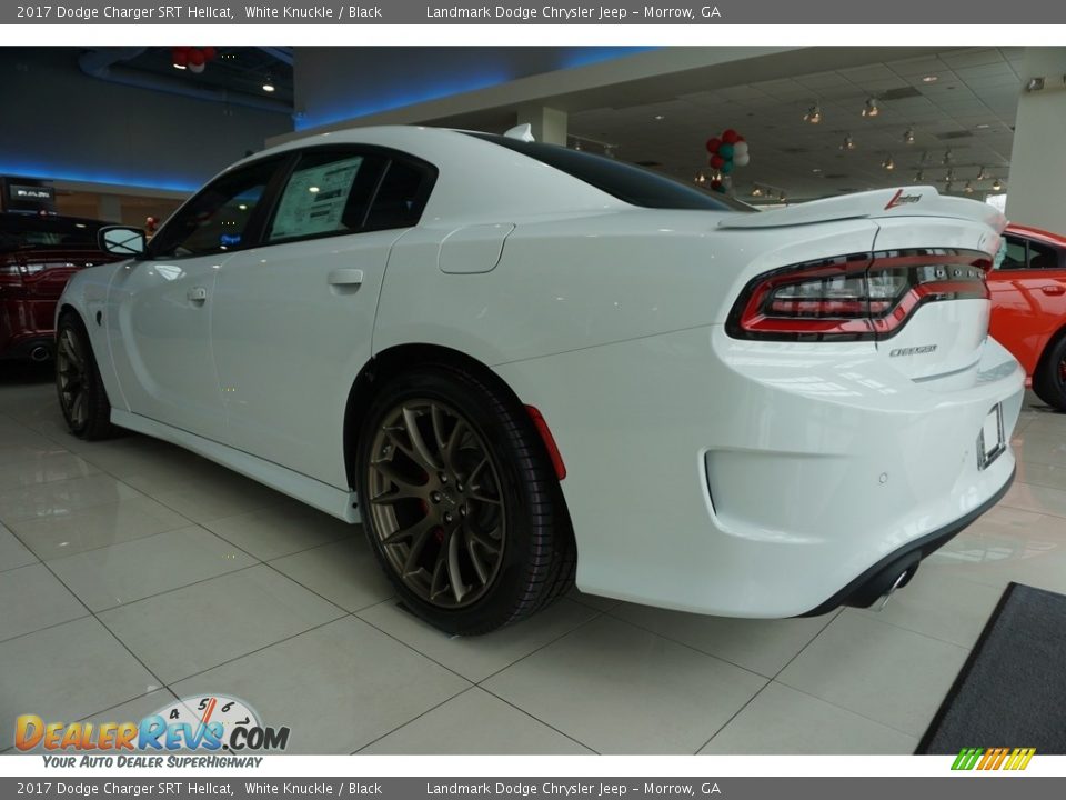 2017 Dodge Charger SRT Hellcat White Knuckle / Black Photo #2