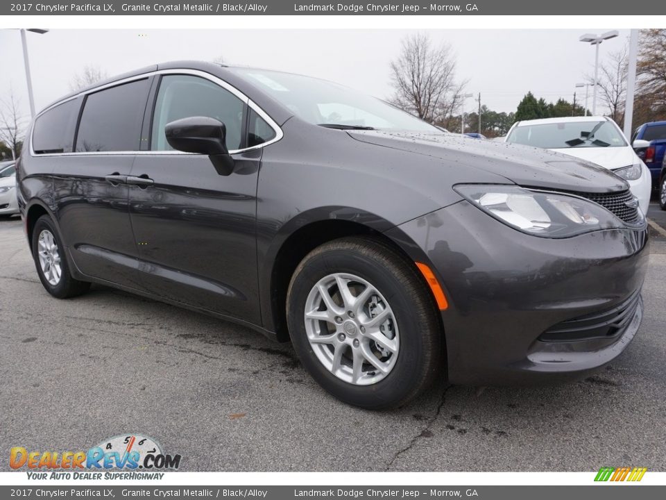 2017 Chrysler Pacifica LX Granite Crystal Metallic / Black/Alloy Photo #4