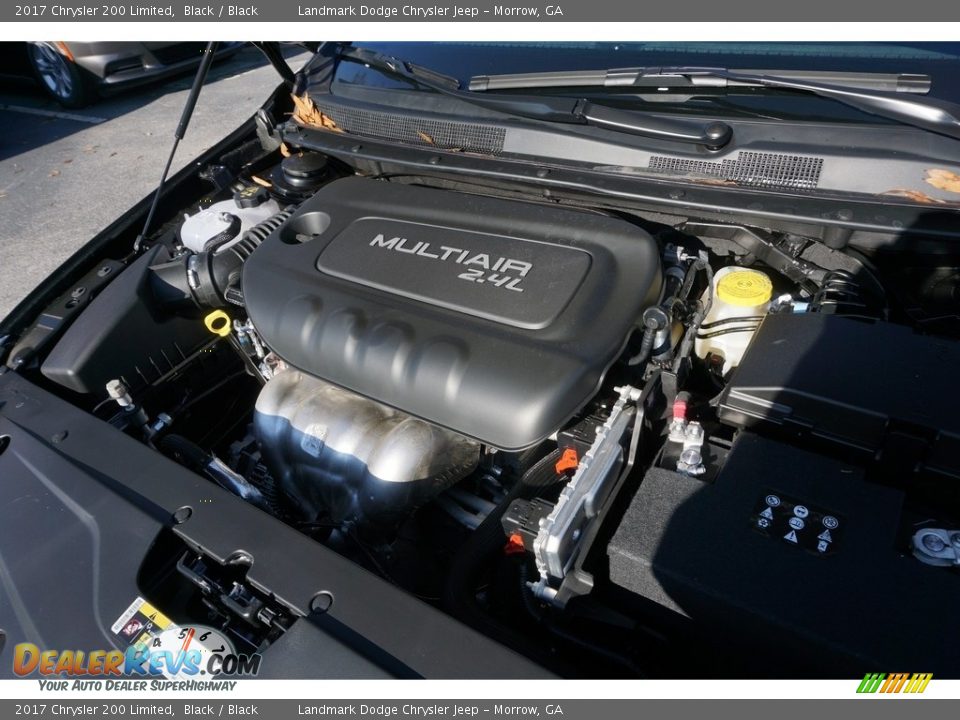 2017 Chrysler 200 Limited Black / Black Photo #8