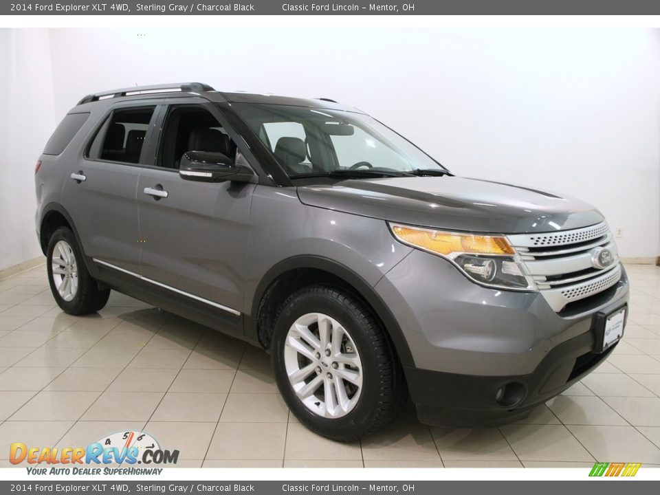 2014 Ford Explorer XLT 4WD Sterling Gray / Charcoal Black Photo #1