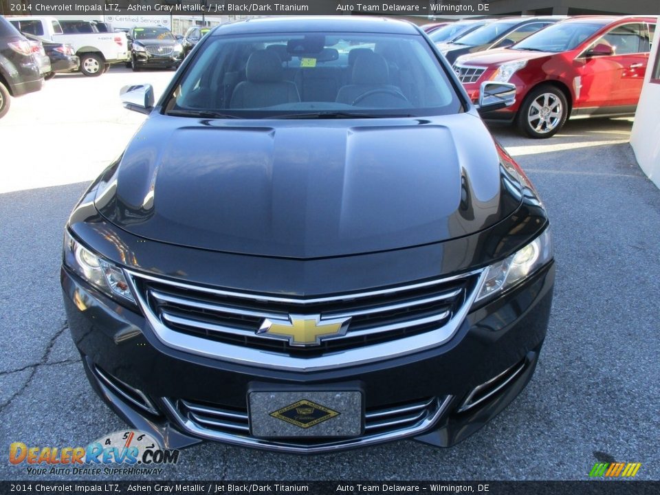 2014 Chevrolet Impala LTZ Ashen Gray Metallic / Jet Black/Dark Titanium Photo #8