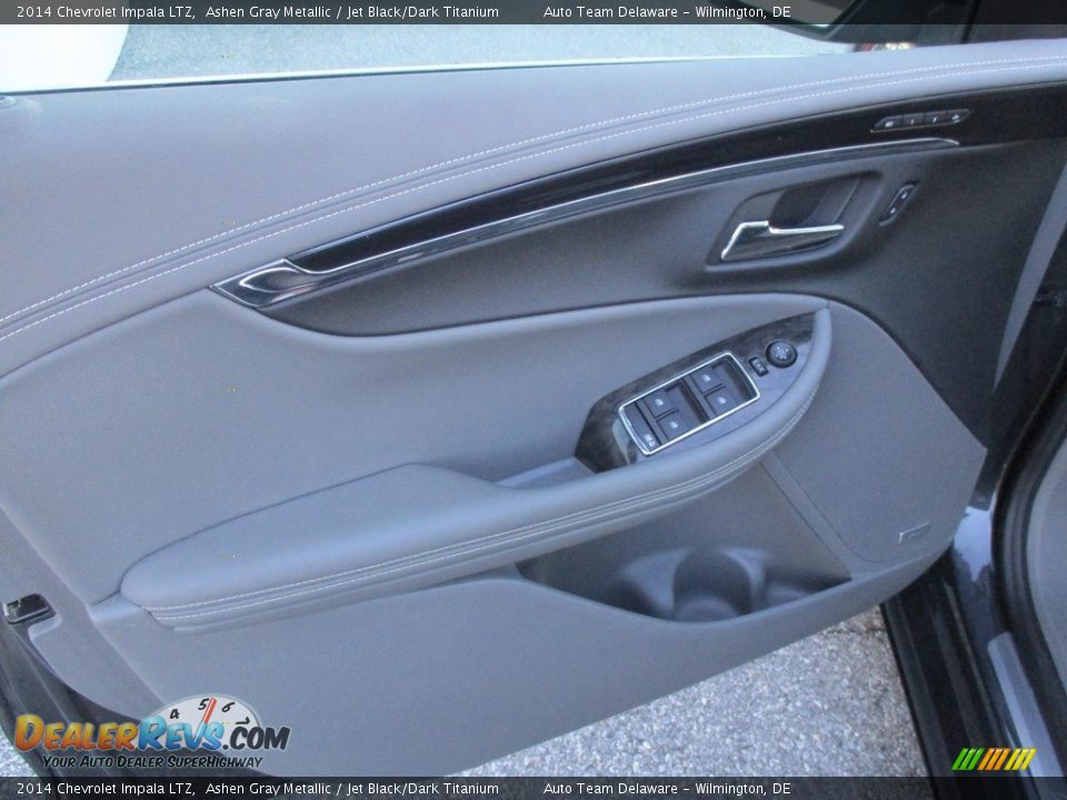 2014 Chevrolet Impala LTZ Ashen Gray Metallic / Jet Black/Dark Titanium Photo #24