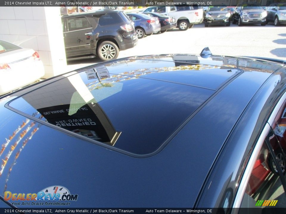 2014 Chevrolet Impala LTZ Ashen Gray Metallic / Jet Black/Dark Titanium Photo #29