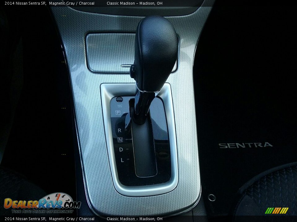 2014 Nissan Sentra SR Magnetic Gray / Charcoal Photo #6
