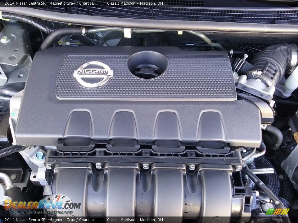 2014 Nissan Sentra SR Magnetic Gray / Charcoal Photo #9