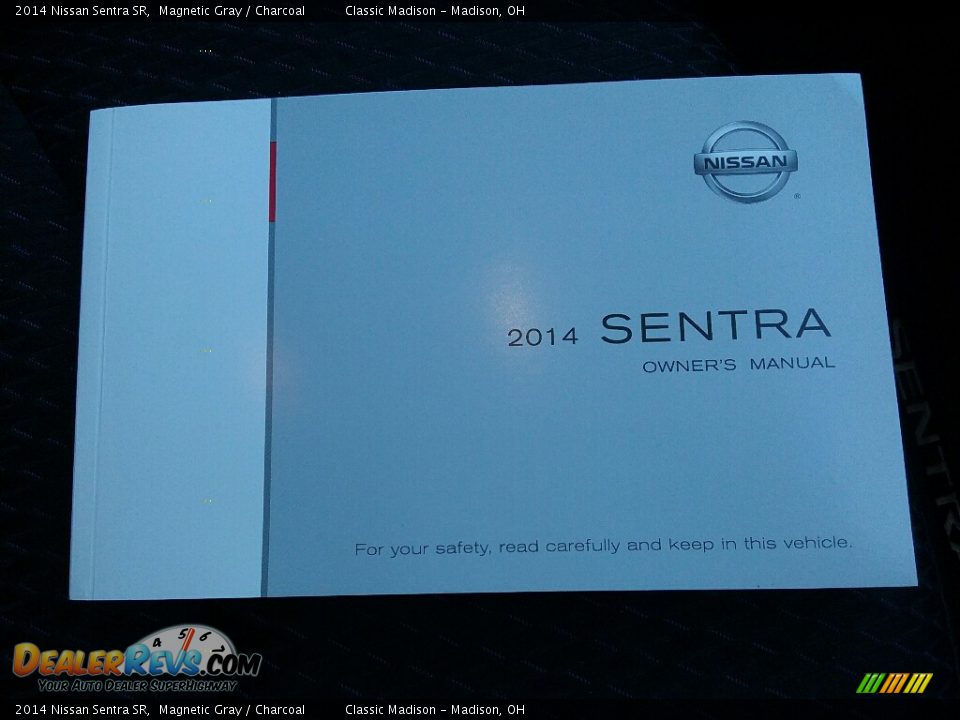 2014 Nissan Sentra SR Magnetic Gray / Charcoal Photo #14