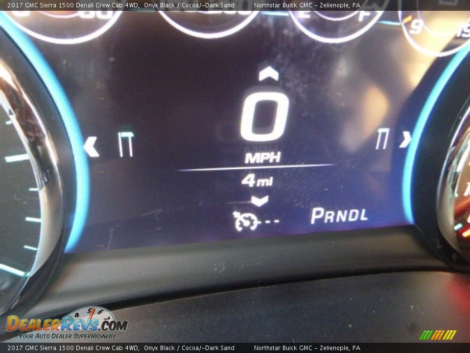 2017 GMC Sierra 1500 Denali Crew Cab 4WD Onyx Black / Cocoa/­Dark Sand Photo #20