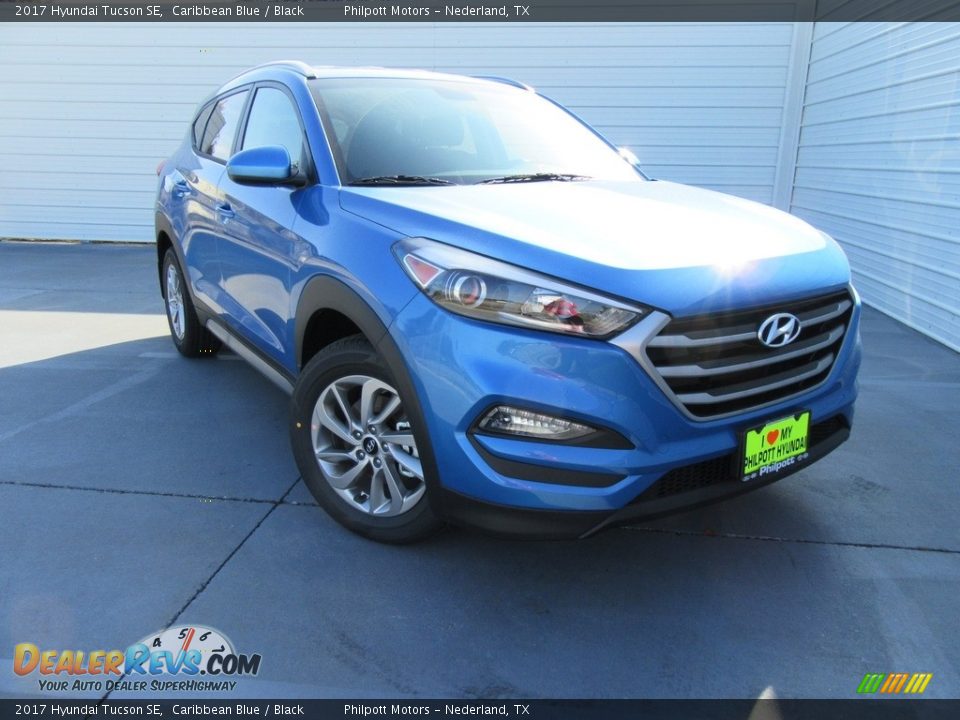 2017 Hyundai Tucson SE Caribbean Blue / Black Photo #1