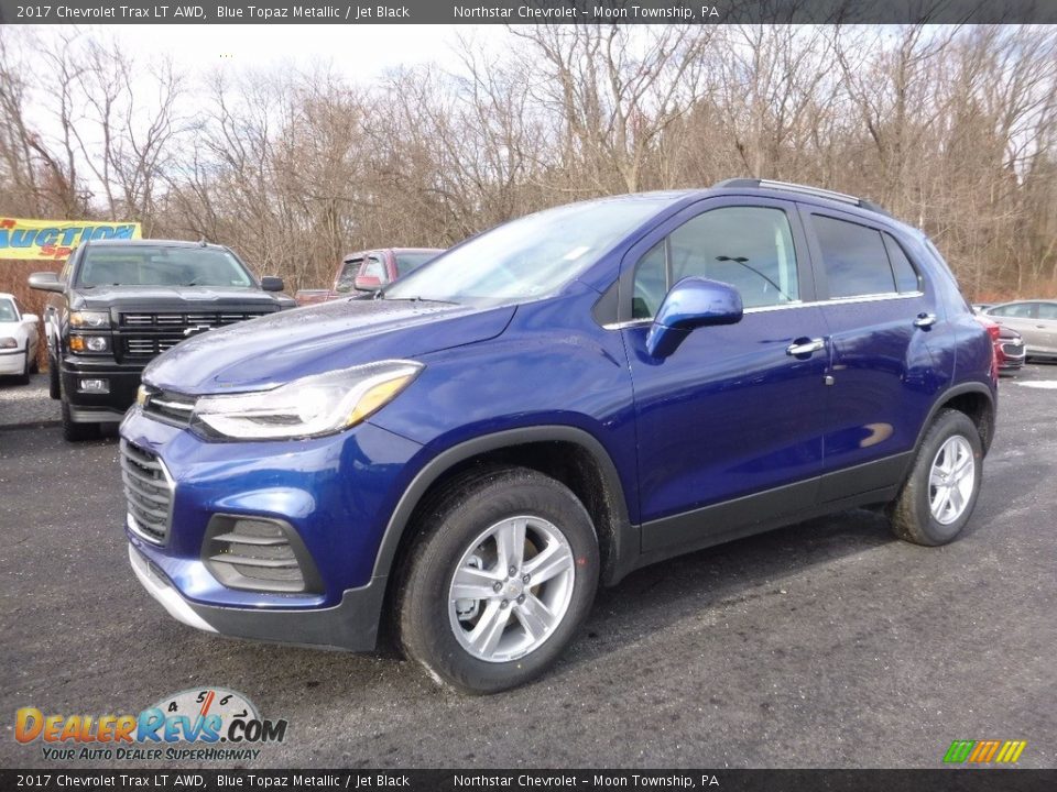2017 Chevrolet Trax LT AWD Blue Topaz Metallic / Jet Black Photo #1