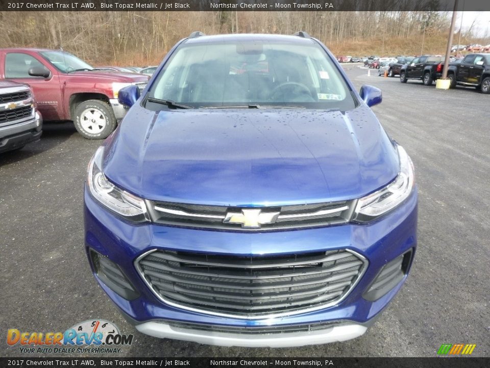 2017 Chevrolet Trax LT AWD Blue Topaz Metallic / Jet Black Photo #2