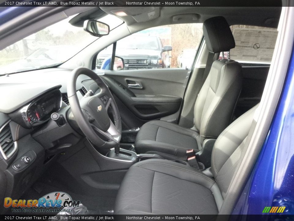2017 Chevrolet Trax LT AWD Blue Topaz Metallic / Jet Black Photo #11