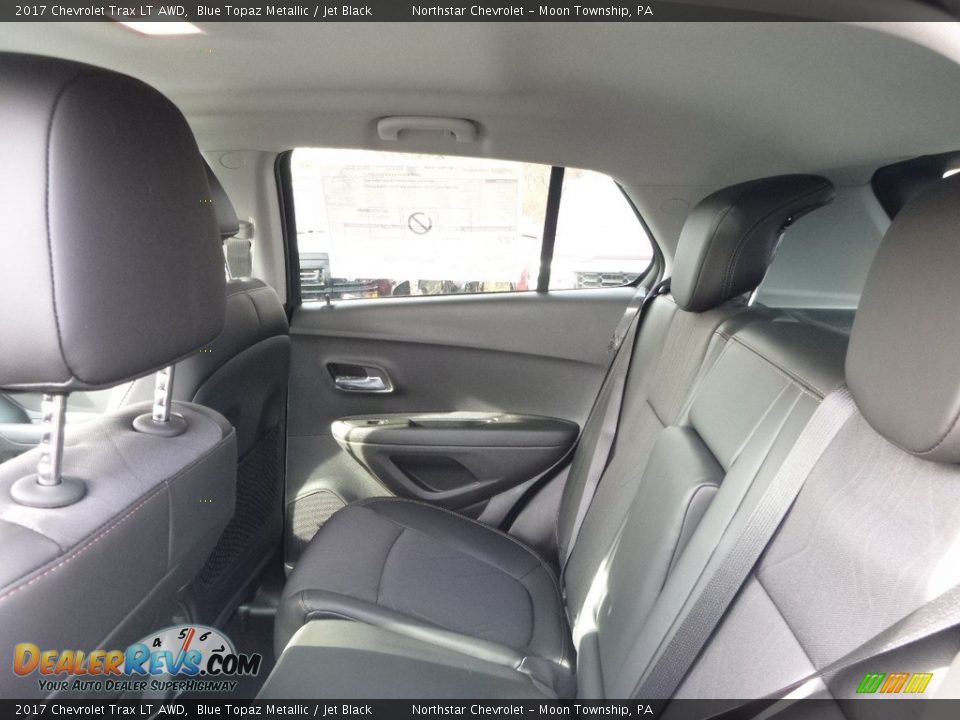 2017 Chevrolet Trax LT AWD Blue Topaz Metallic / Jet Black Photo #12