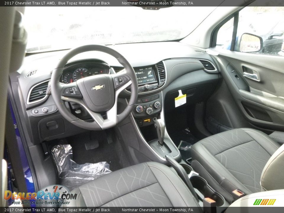 2017 Chevrolet Trax LT AWD Blue Topaz Metallic / Jet Black Photo #13