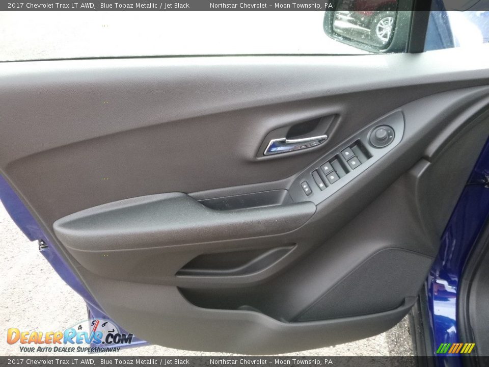 2017 Chevrolet Trax LT AWD Blue Topaz Metallic / Jet Black Photo #14