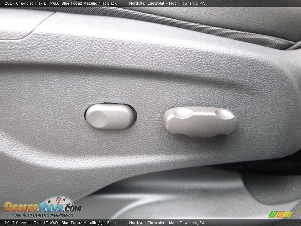 2017 Chevrolet Trax LT AWD Blue Topaz Metallic / Jet Black Photo #16