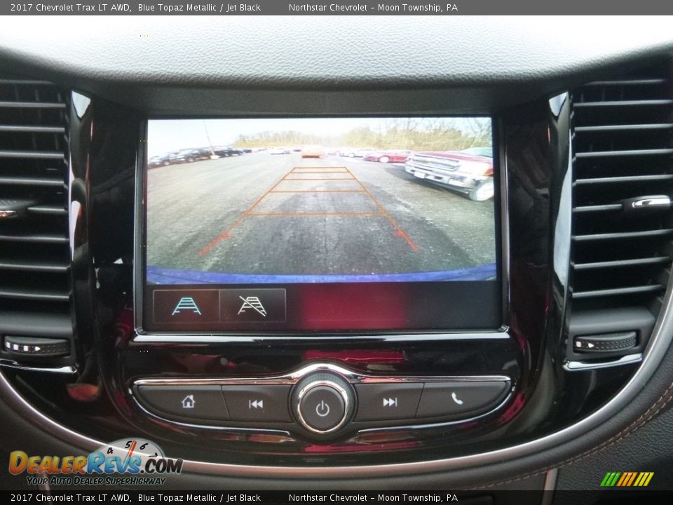 2017 Chevrolet Trax LT AWD Blue Topaz Metallic / Jet Black Photo #18