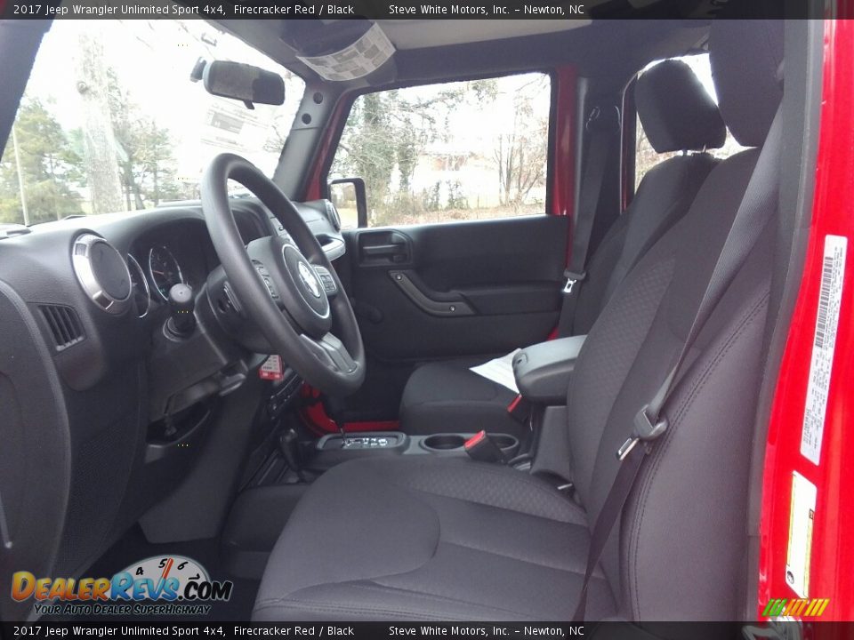 2017 Jeep Wrangler Unlimited Sport 4x4 Firecracker Red / Black Photo #12