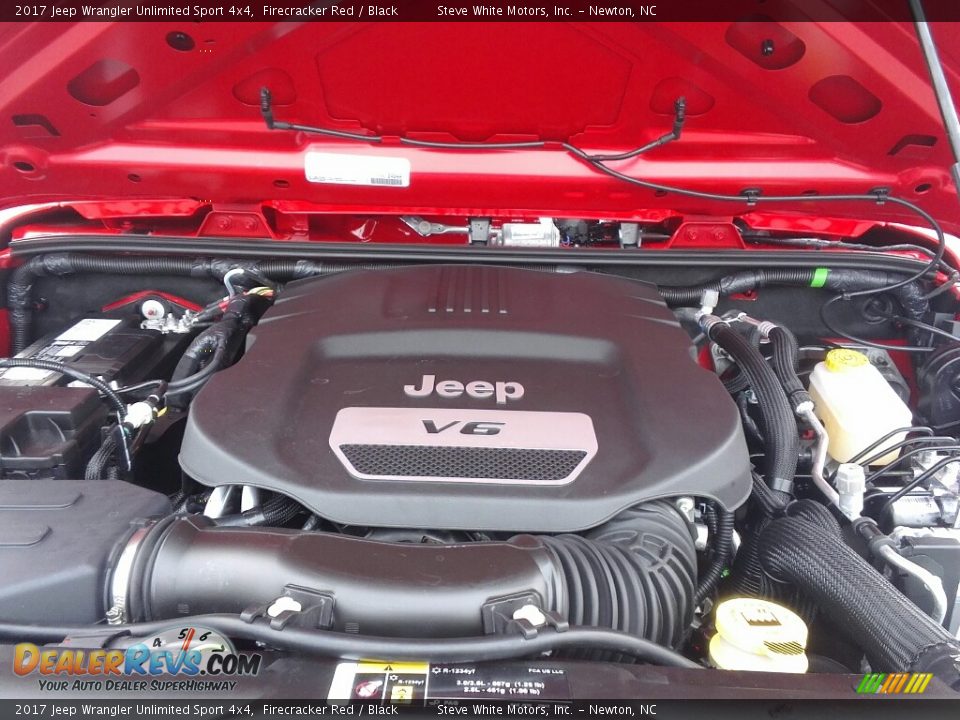 2017 Jeep Wrangler Unlimited Sport 4x4 Firecracker Red / Black Photo #22