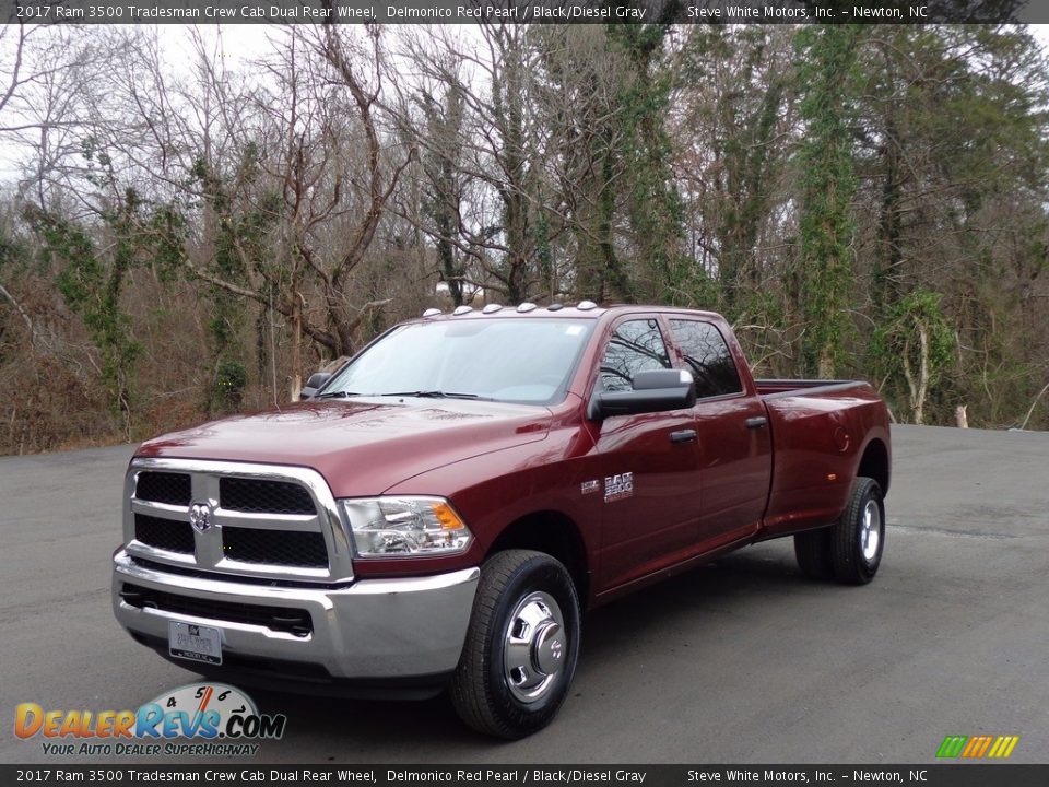 Front 3/4 View of 2017 Ram 3500 Tradesman Crew Cab Dual Rear Wheel Photo #2