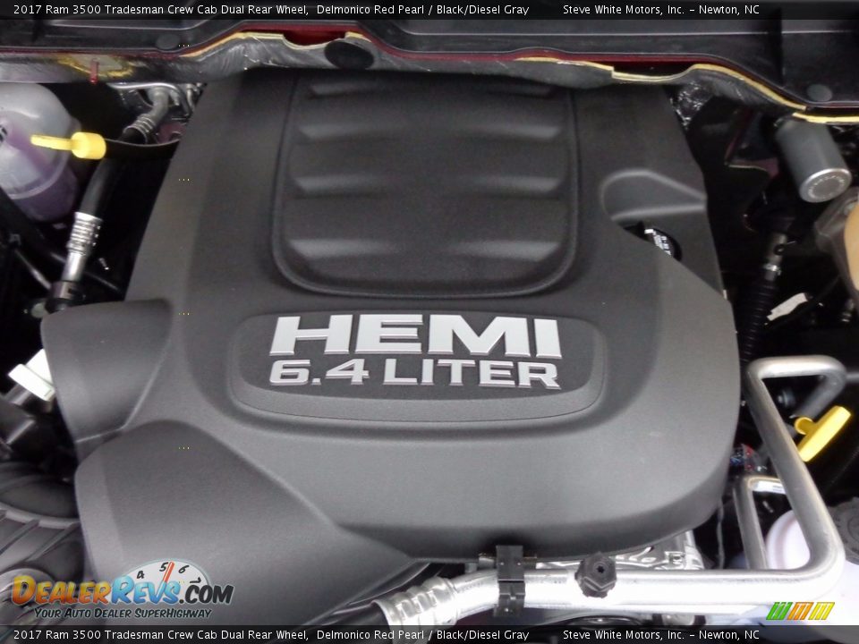 2017 Ram 3500 Tradesman Crew Cab Dual Rear Wheel 6.4 Liter HEMI OHV 16-Valve VVT MDS V8 Engine Photo #9