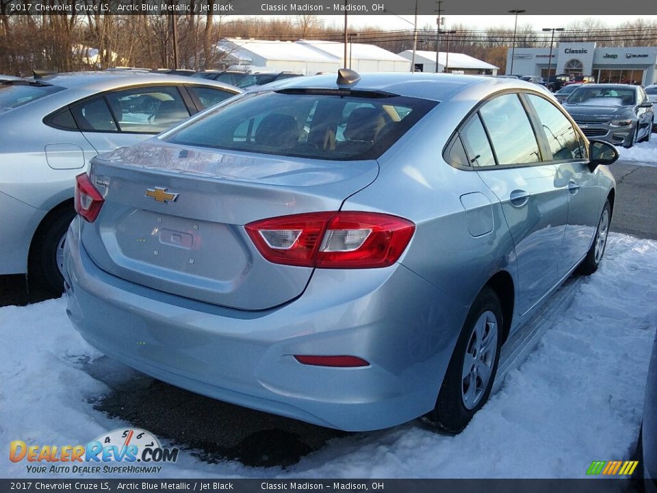 2017 Chevrolet Cruze LS Arctic Blue Metallic / Jet Black Photo #2