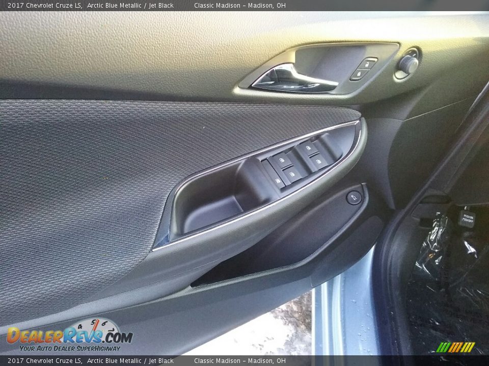 2017 Chevrolet Cruze LS Arctic Blue Metallic / Jet Black Photo #5