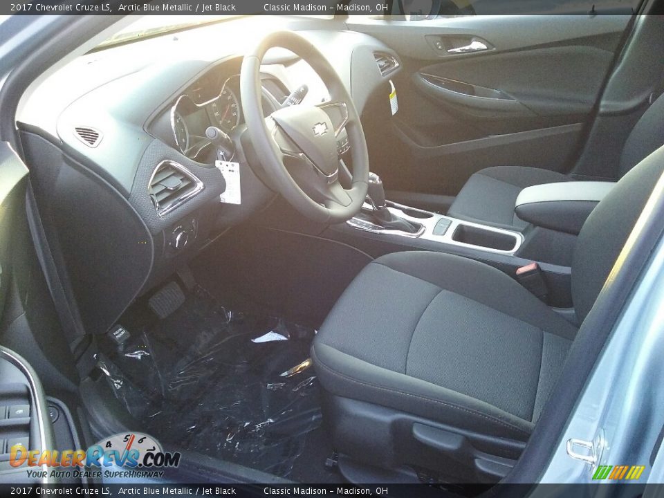 2017 Chevrolet Cruze LS Arctic Blue Metallic / Jet Black Photo #6