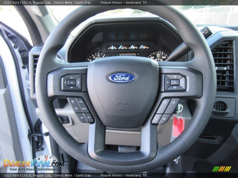 2017 Ford F150 XL Regular Cab Steering Wheel Photo #28