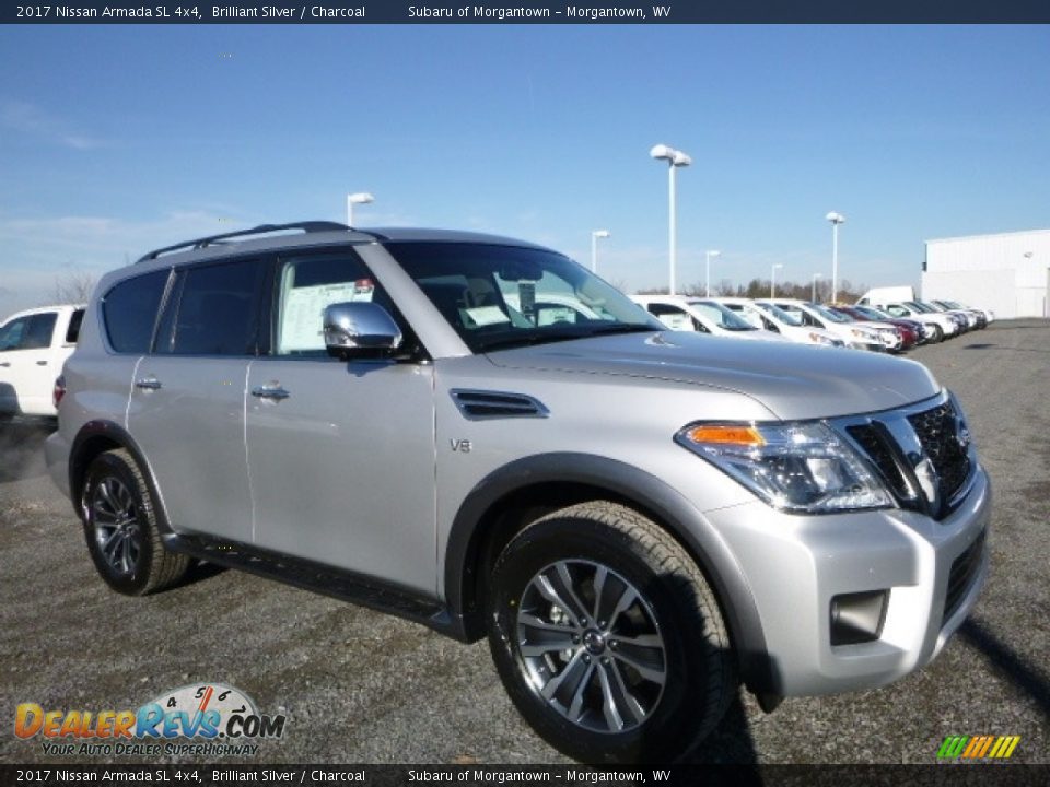 Front 3/4 View of 2017 Nissan Armada SL 4x4 Photo #1