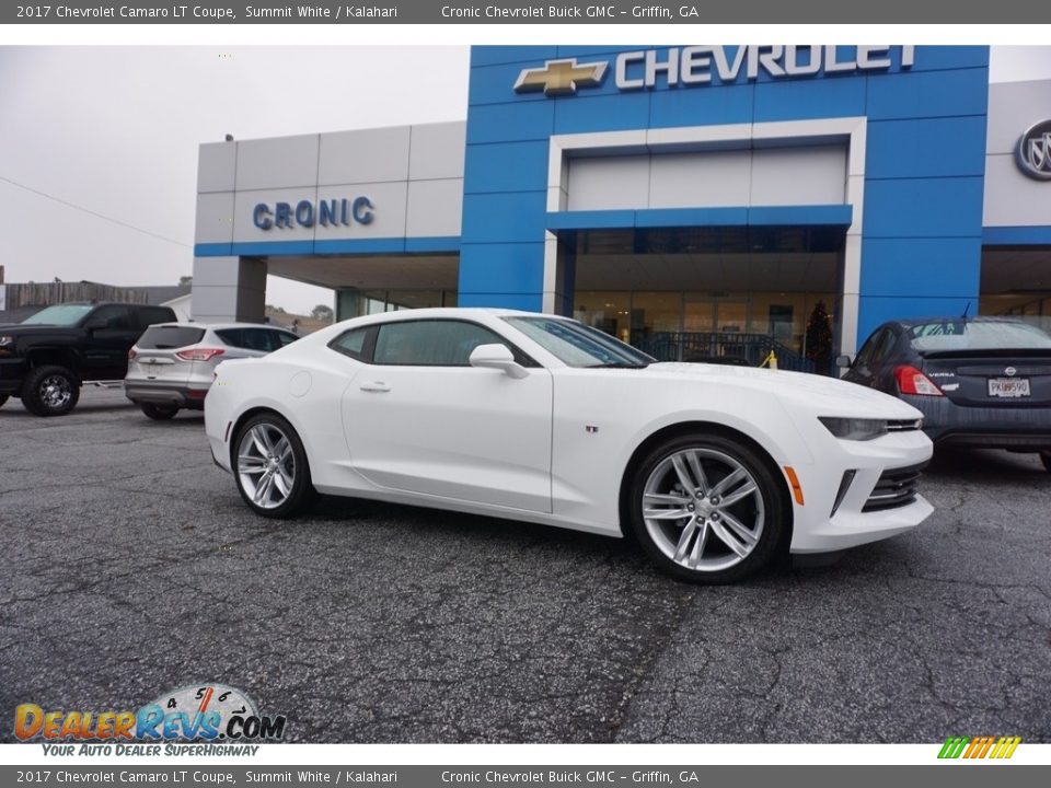 2017 Chevrolet Camaro LT Coupe Summit White / Kalahari Photo #1