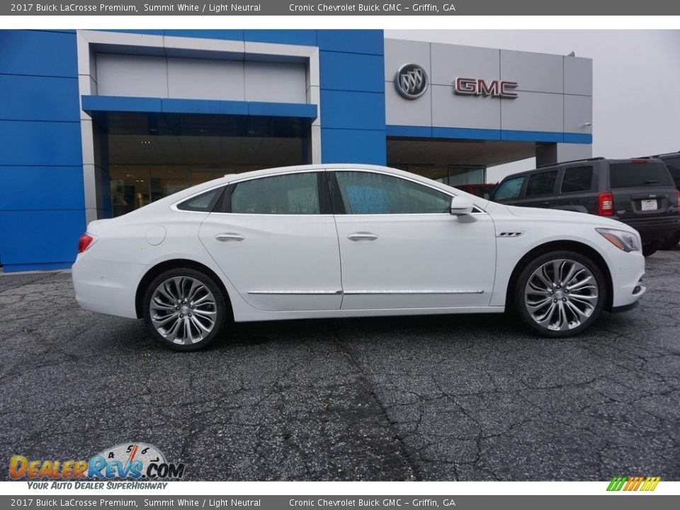 2017 Buick LaCrosse Premium Summit White / Light Neutral Photo #8