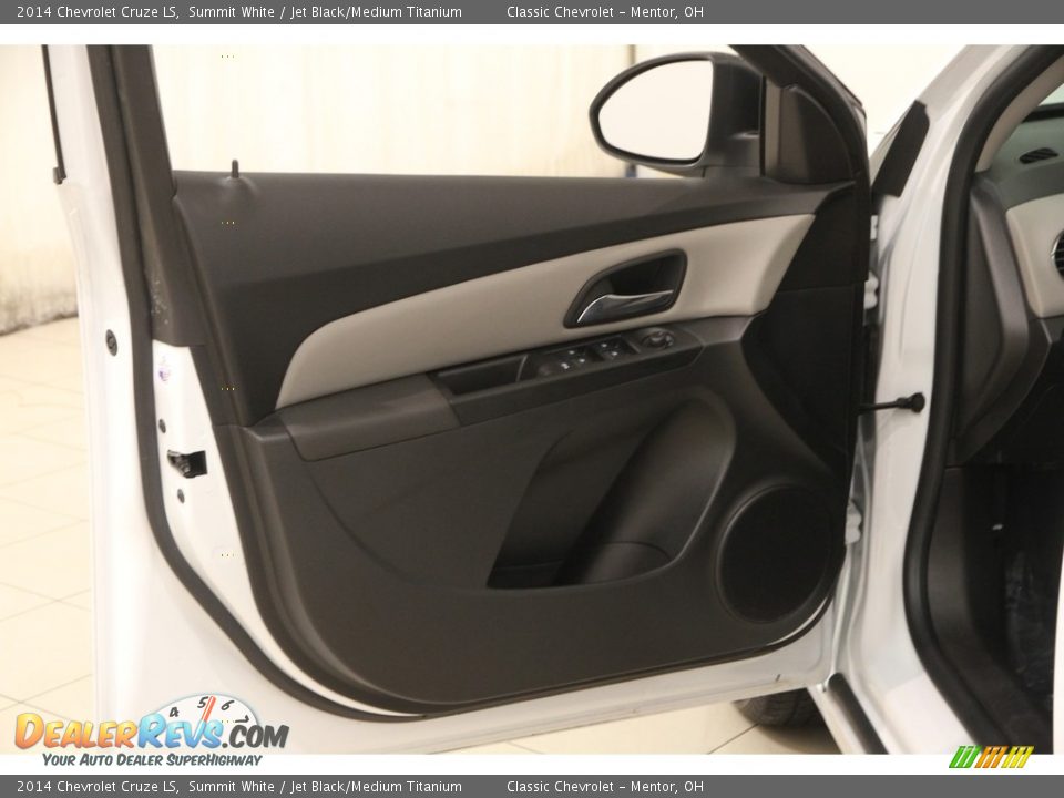 2014 Chevrolet Cruze LS Summit White / Jet Black/Medium Titanium Photo #4