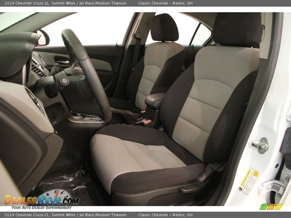 2014 Chevrolet Cruze LS Summit White / Jet Black/Medium Titanium Photo #5