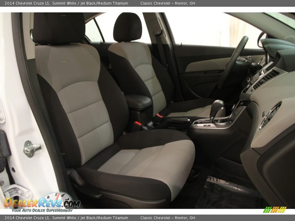 2014 Chevrolet Cruze LS Summit White / Jet Black/Medium Titanium Photo #10