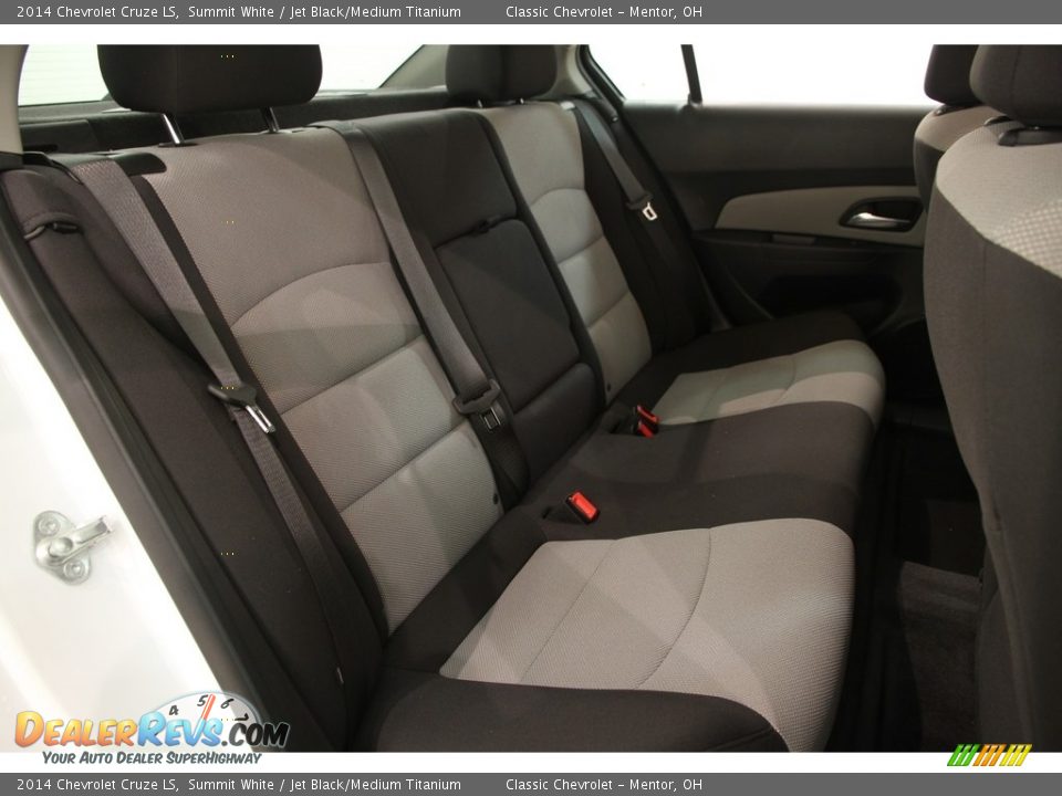2014 Chevrolet Cruze LS Summit White / Jet Black/Medium Titanium Photo #11