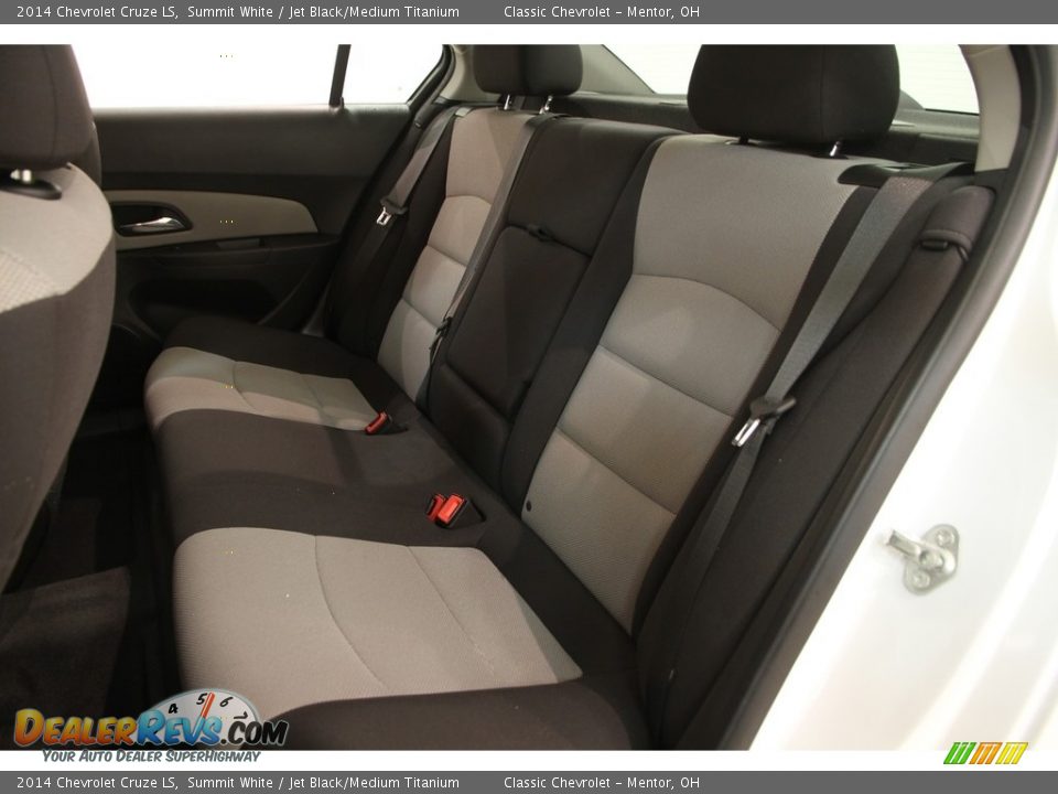 2014 Chevrolet Cruze LS Summit White / Jet Black/Medium Titanium Photo #12