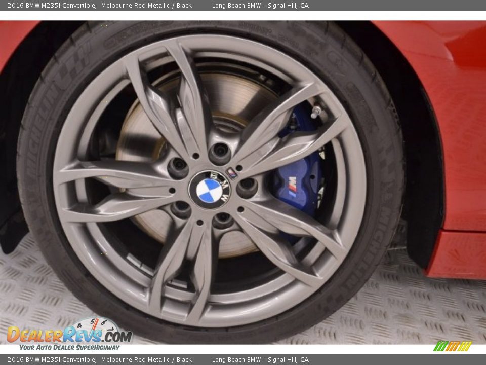 2016 BMW M235i Convertible Melbourne Red Metallic / Black Photo #9