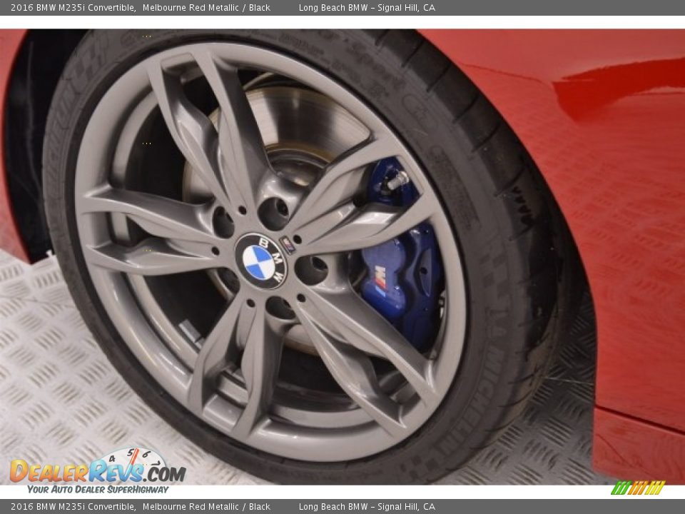 2016 BMW M235i Convertible Melbourne Red Metallic / Black Photo #10