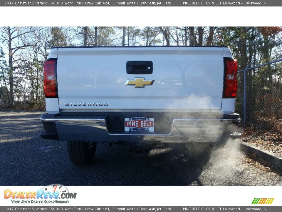 2017 Chevrolet Silverado 3500HD Work Truck Crew Cab 4x4 Summit White / Dark Ash/Jet Black Photo #5