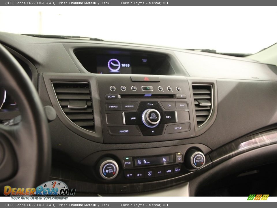 2012 Honda CR-V EX-L 4WD Urban Titanium Metallic / Black Photo #8