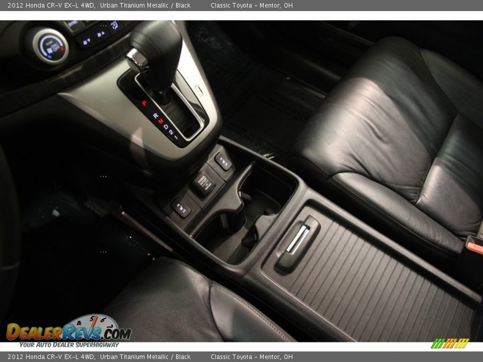 2012 Honda CR-V EX-L 4WD Urban Titanium Metallic / Black Photo #9