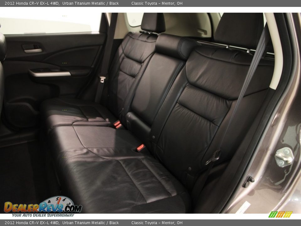 2012 Honda CR-V EX-L 4WD Urban Titanium Metallic / Black Photo #13