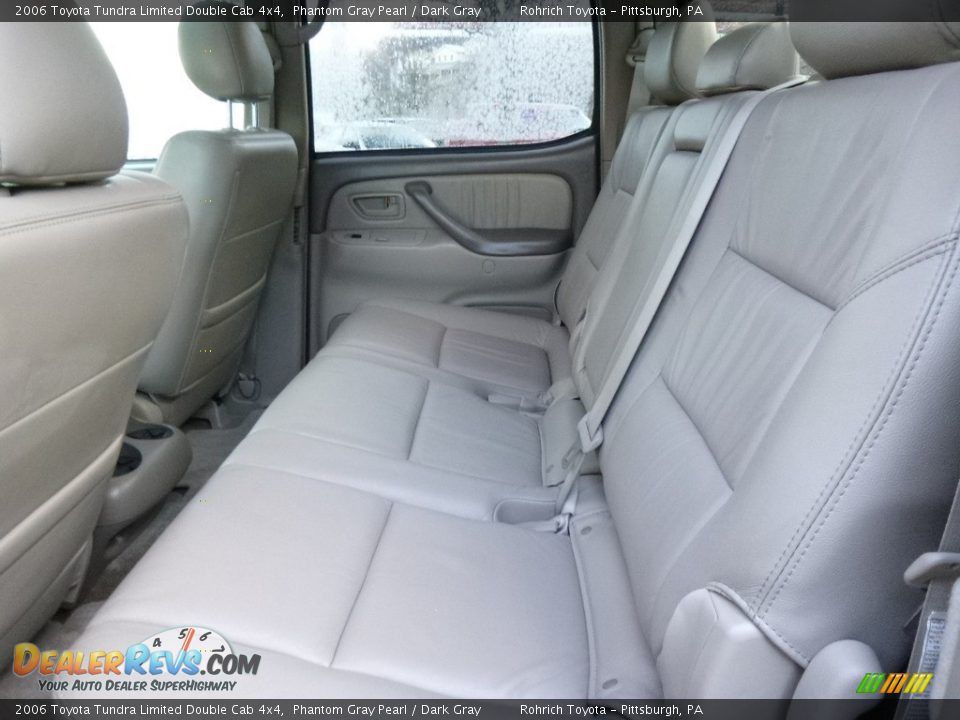 2006 Toyota Tundra Limited Double Cab 4x4 Phantom Gray Pearl / Dark Gray Photo #7