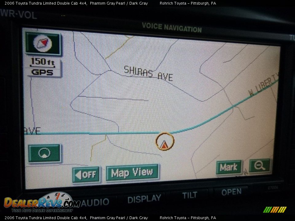 2006 Toyota Tundra Limited Double Cab 4x4 Phantom Gray Pearl / Dark Gray Photo #9