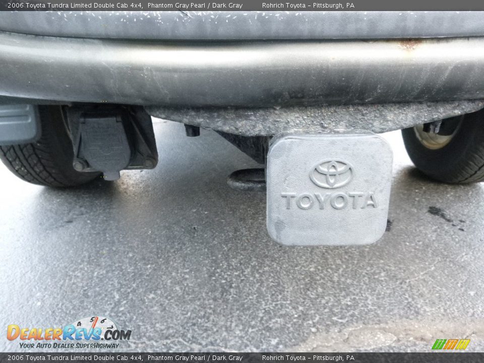2006 Toyota Tundra Limited Double Cab 4x4 Phantom Gray Pearl / Dark Gray Photo #11