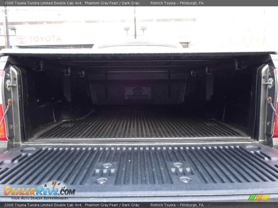 2006 Toyota Tundra Limited Double Cab 4x4 Phantom Gray Pearl / Dark Gray Photo #13