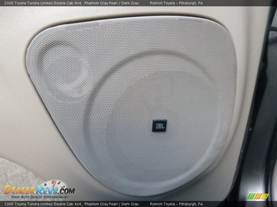 2006 Toyota Tundra Limited Double Cab 4x4 Phantom Gray Pearl / Dark Gray Photo #18