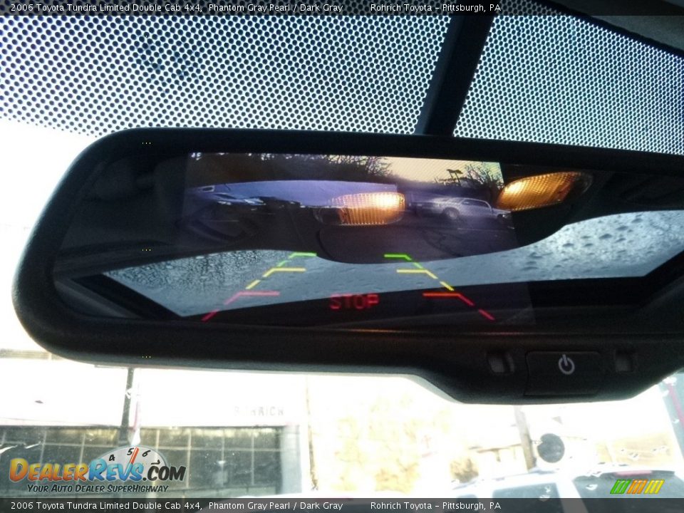 2006 Toyota Tundra Limited Double Cab 4x4 Phantom Gray Pearl / Dark Gray Photo #25