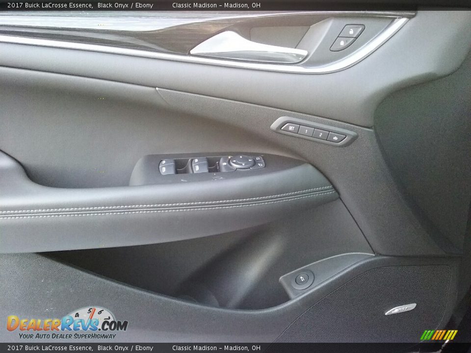 2017 Buick LaCrosse Essence Black Onyx / Ebony Photo #2