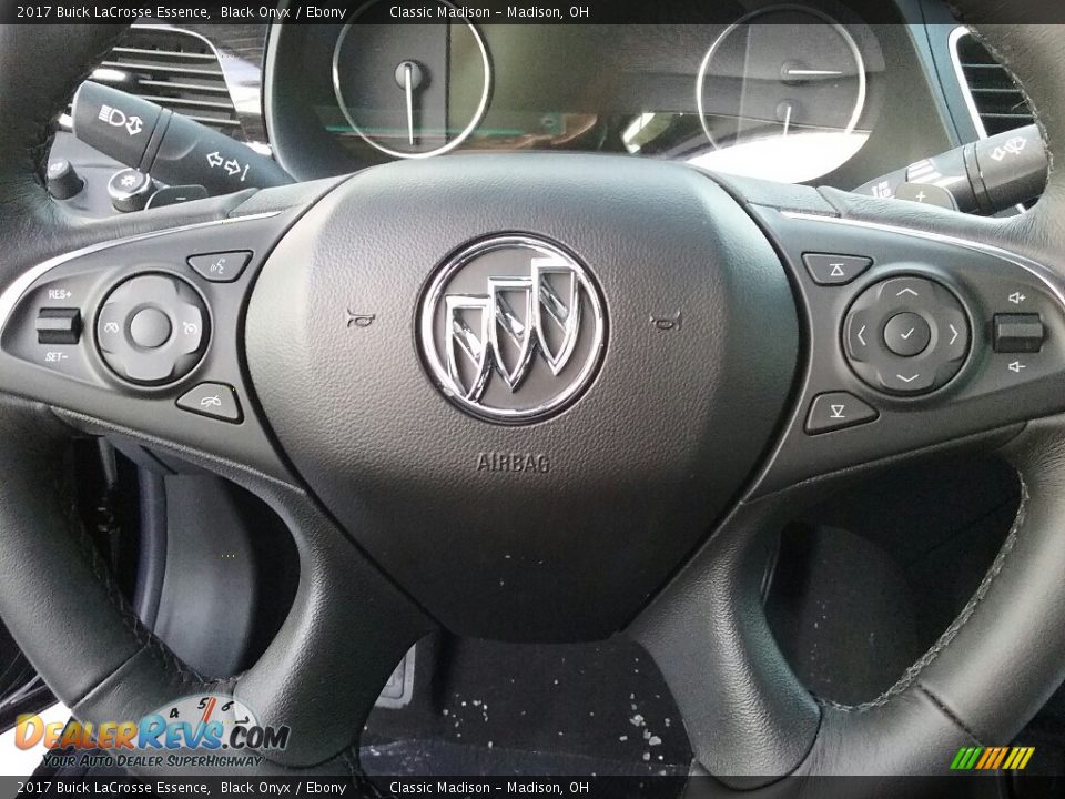 2017 Buick LaCrosse Essence Black Onyx / Ebony Photo #4